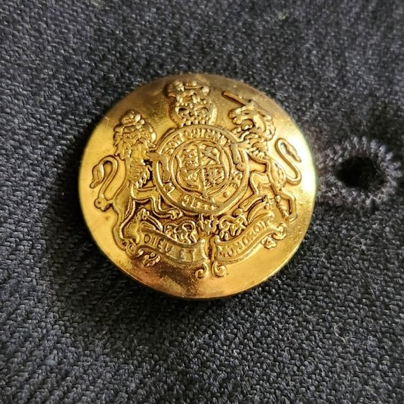 J. Crew schoolboy strong shoulder 2 gold button wool jacket/blazer Sz 2 - Picture 12 of 14